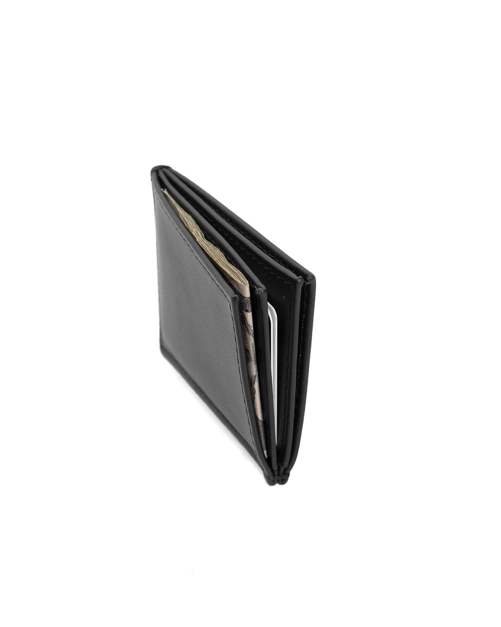 Slimmy OG 3-Pocket (76mm) Slim Minimalist Wallet - Black - RFID EDC