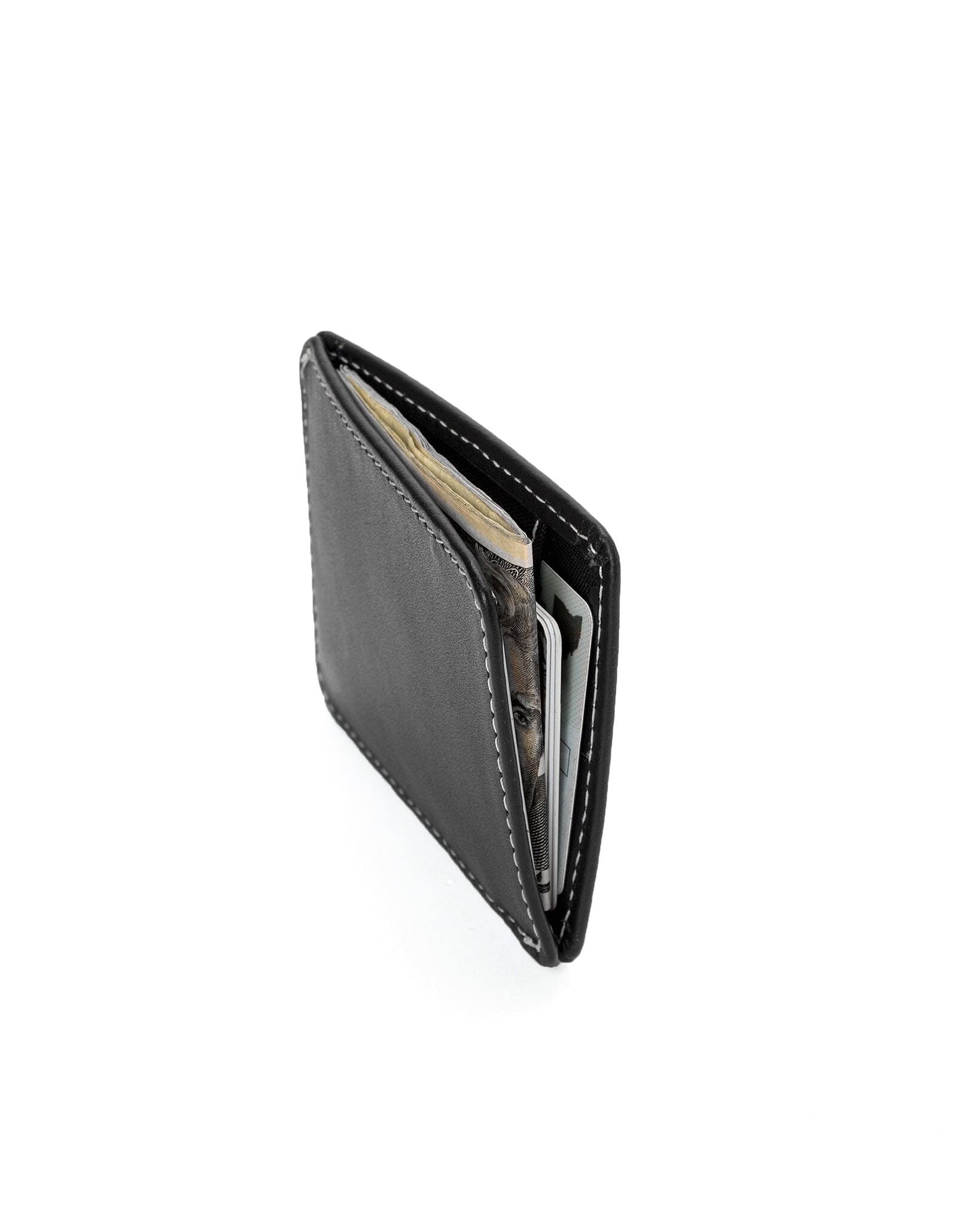 Slimmy R1SO 1-Pocket (78mm) Slim Minimalist Wallet - Black - RFID EDC